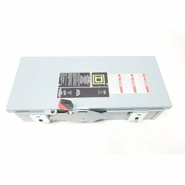 Square D Molded Case Circuit Breaker, 100A, 2 Pole, 600V AC FA100AWK FAL26100